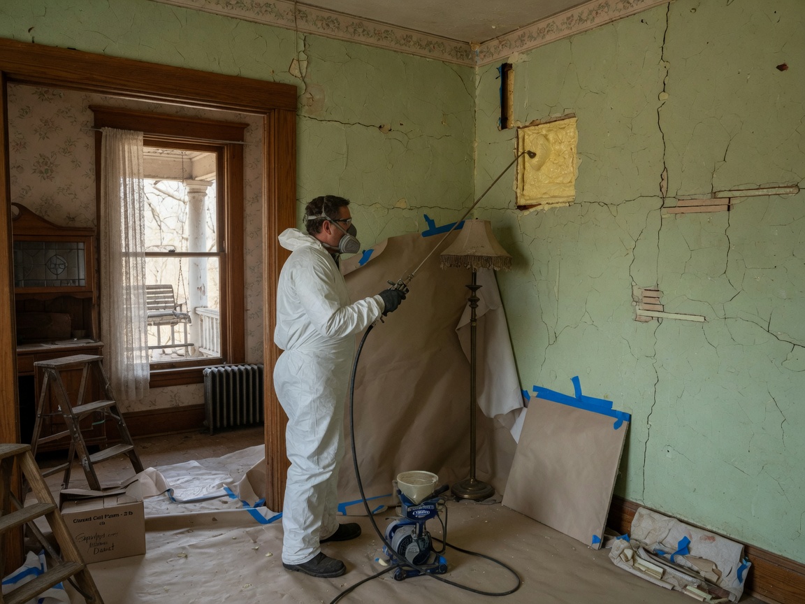 Insulating a Historic Sapulpa Home Without Damaging Plaster Walls