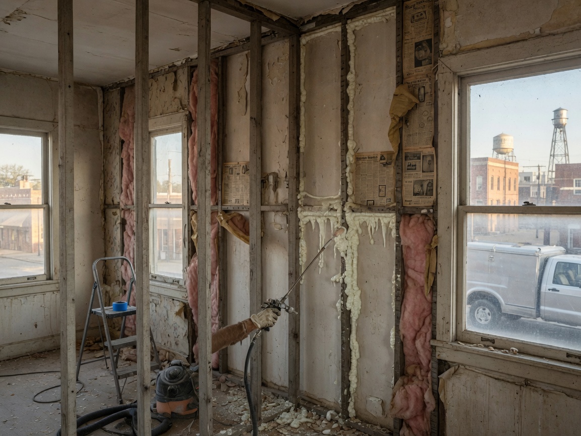 What Balloon Framing Means for Insulating Older Sapulpa Houses